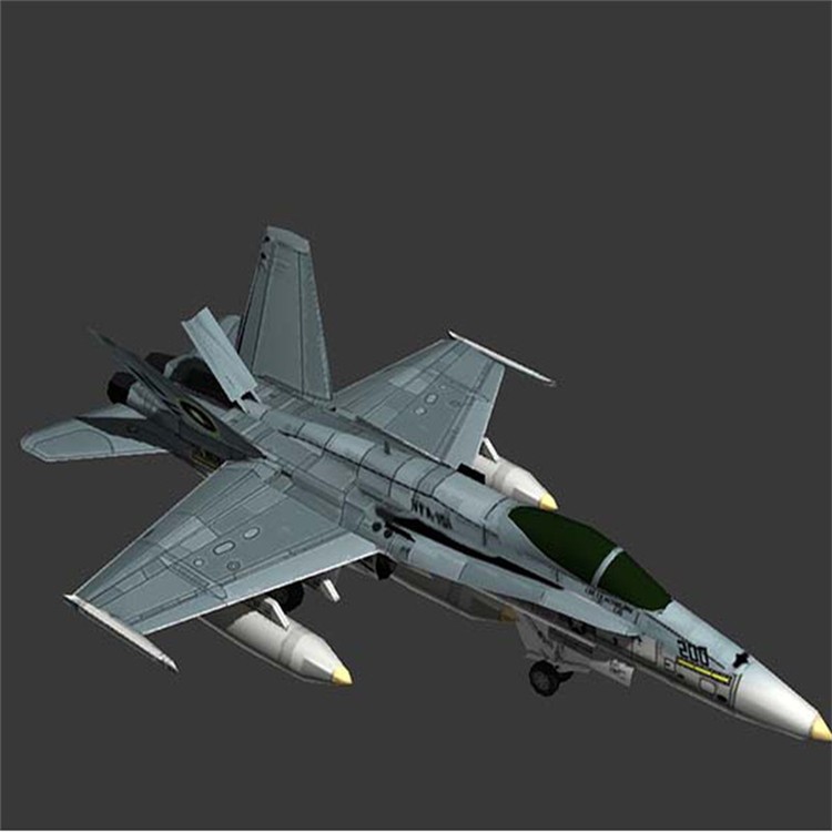 金平3D舰载战斗机模型